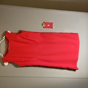 good clothes Red Sheath Dress Sleeveless